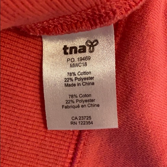 TNA coral pink zip up - Picture 8 of 9